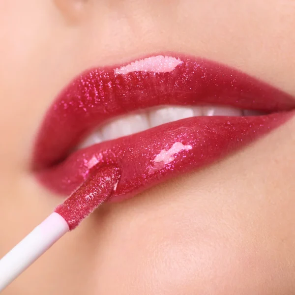 Wonder Blading Top Gloss (red glitter) - 4 ml - Image 4
