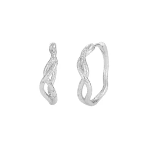 Fang Earrings ( silver )