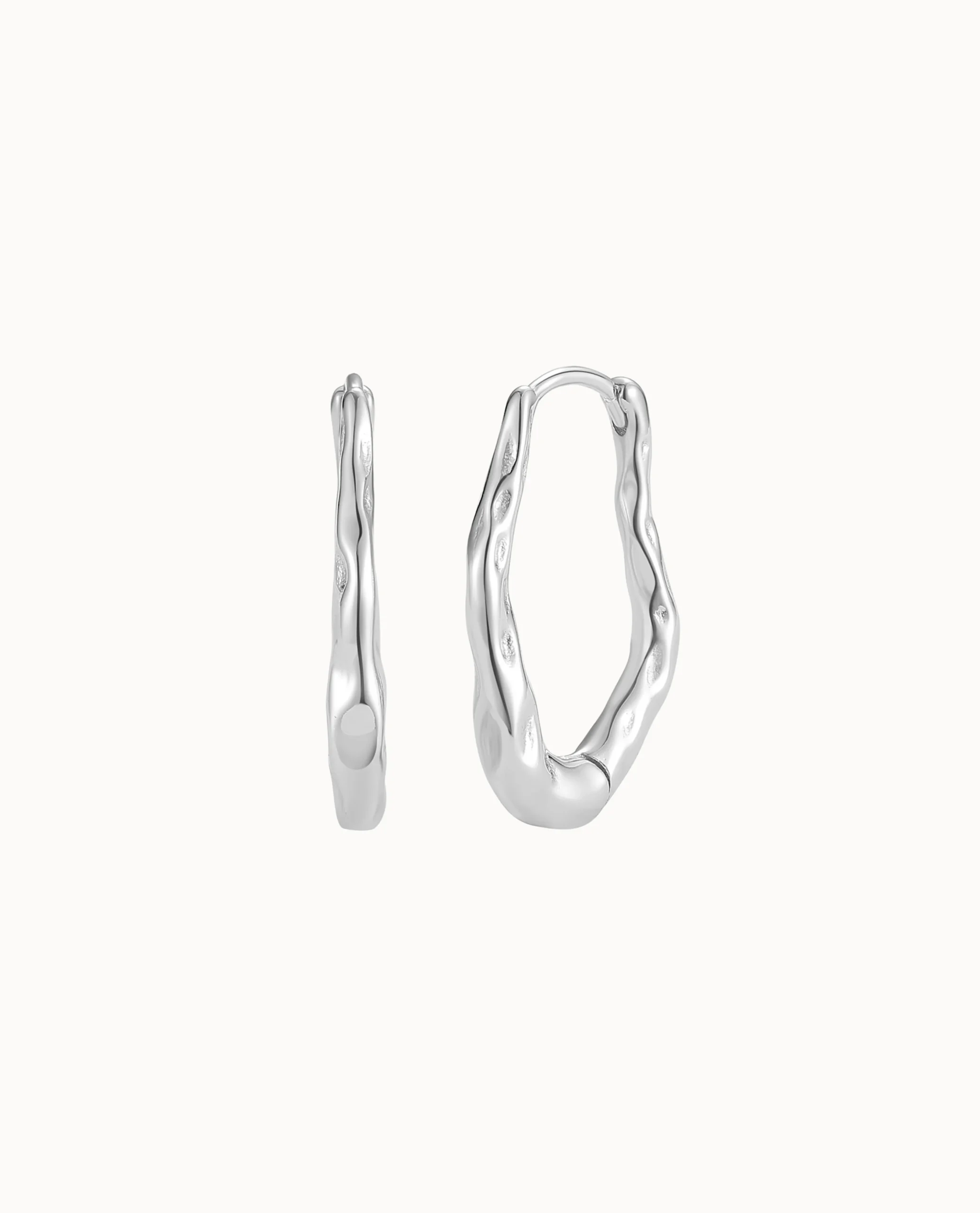 Nerea Earrings L (Silver)