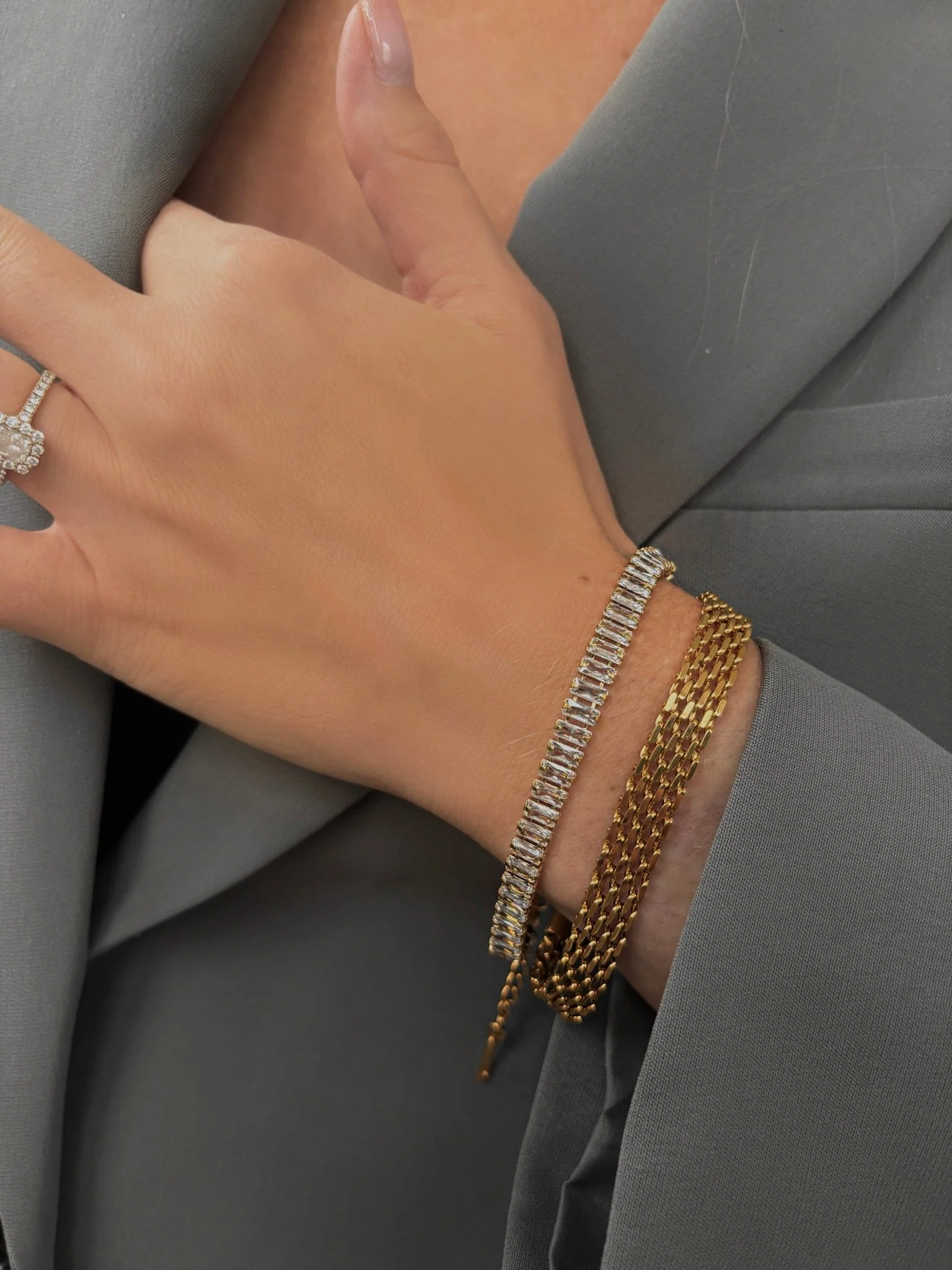 Mesh Bracelet - Forgyldt - Image 3