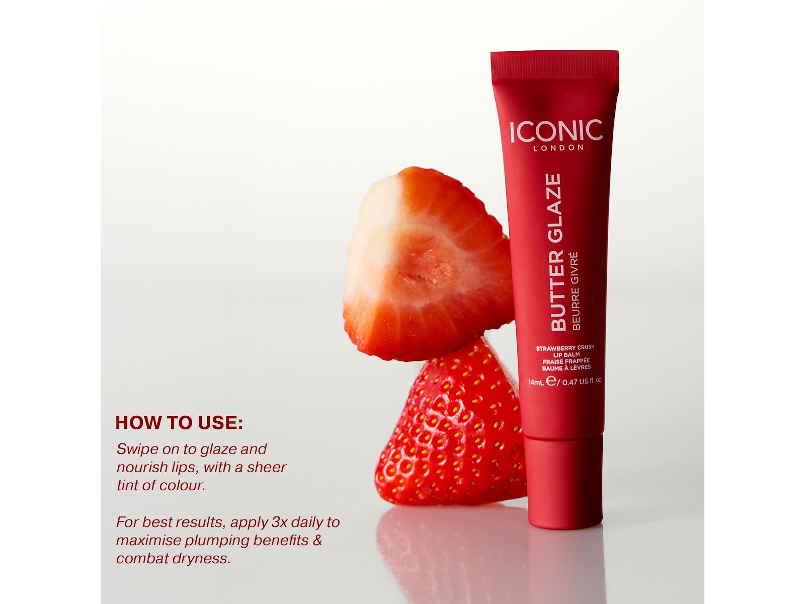 Butter Glaze Lip Balm Strawberry Crush - Image 6