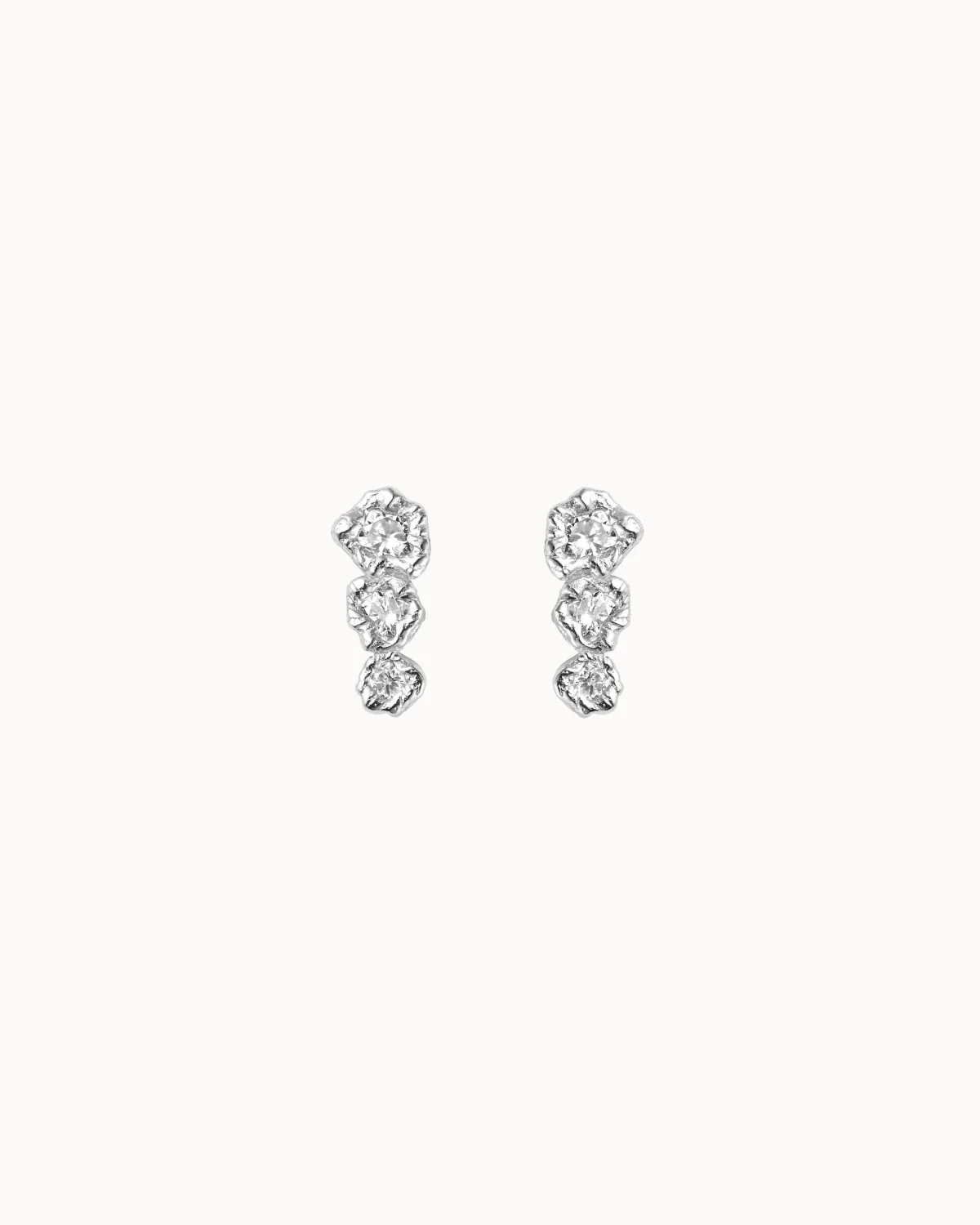 Nebula Petite Studs ( sølv )