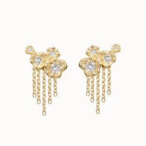 Dione Earrings ( forgyldt )