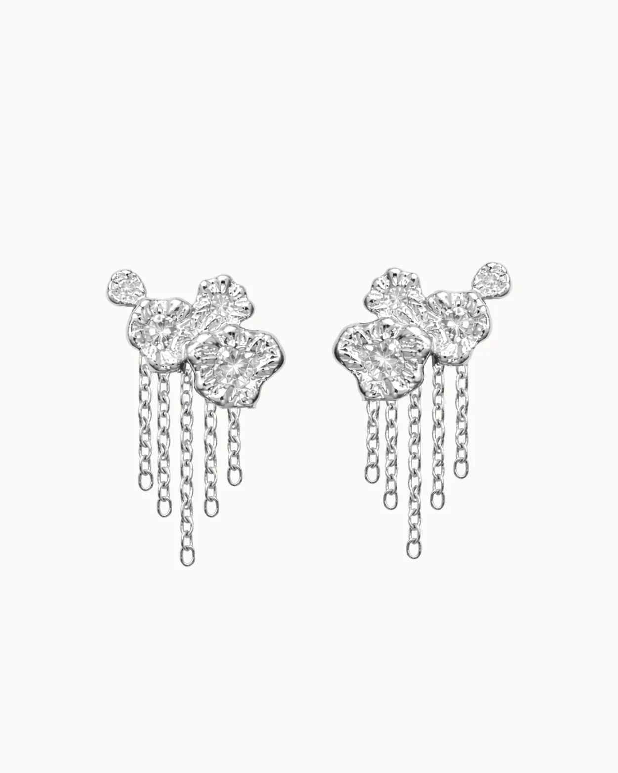 Dione Earrings ( sølv )