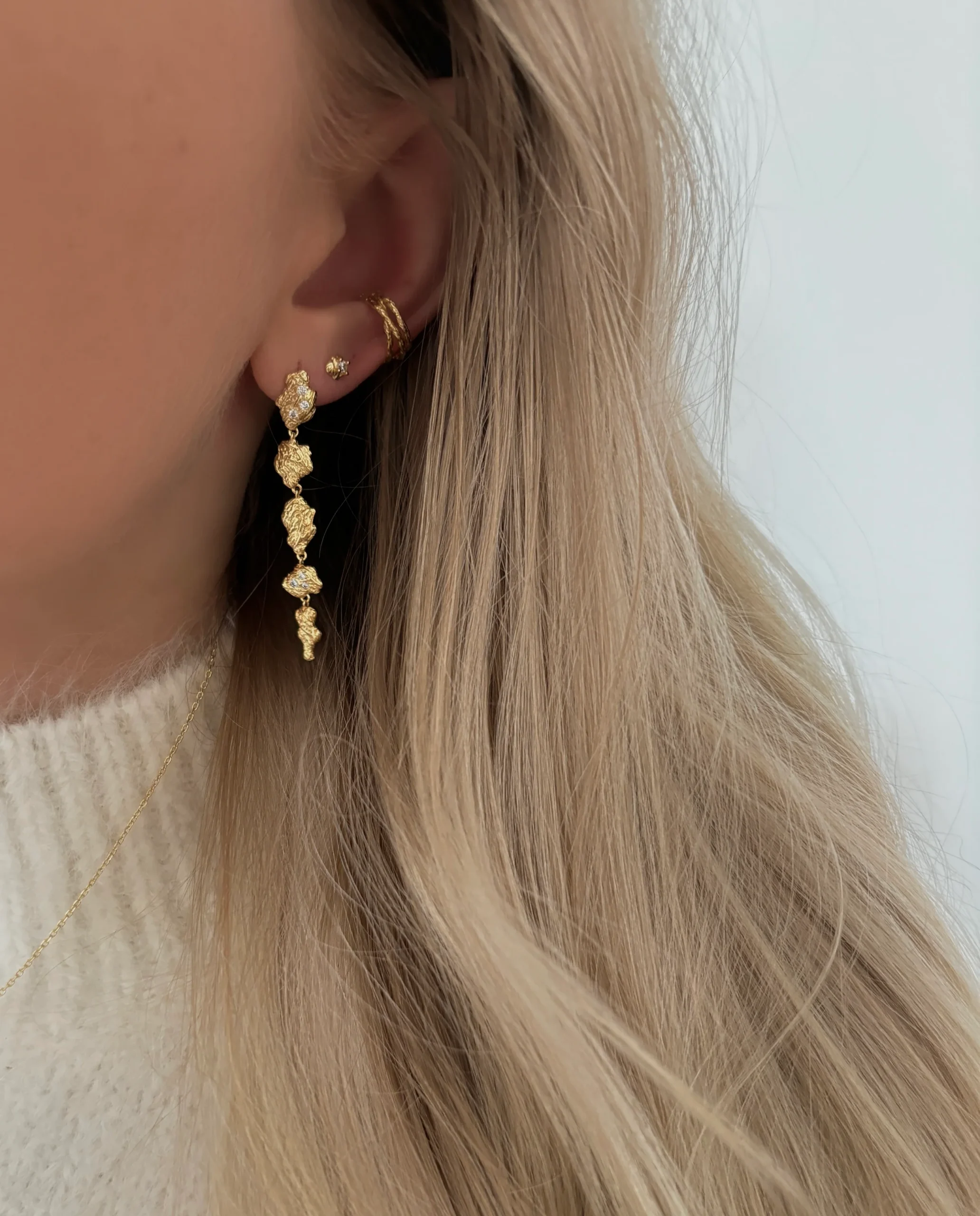 Talia Ear Cuff ( forgyldt) - Image 2