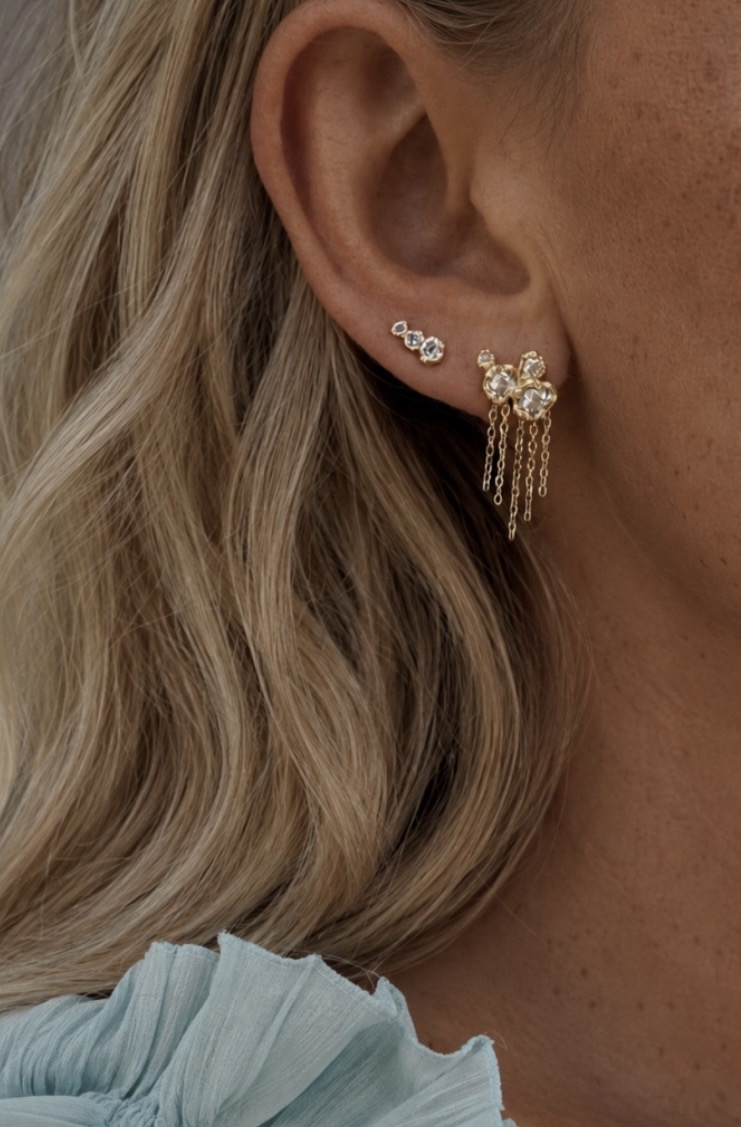 Nebula Petite Studs ( forgyldt ) - Image 2